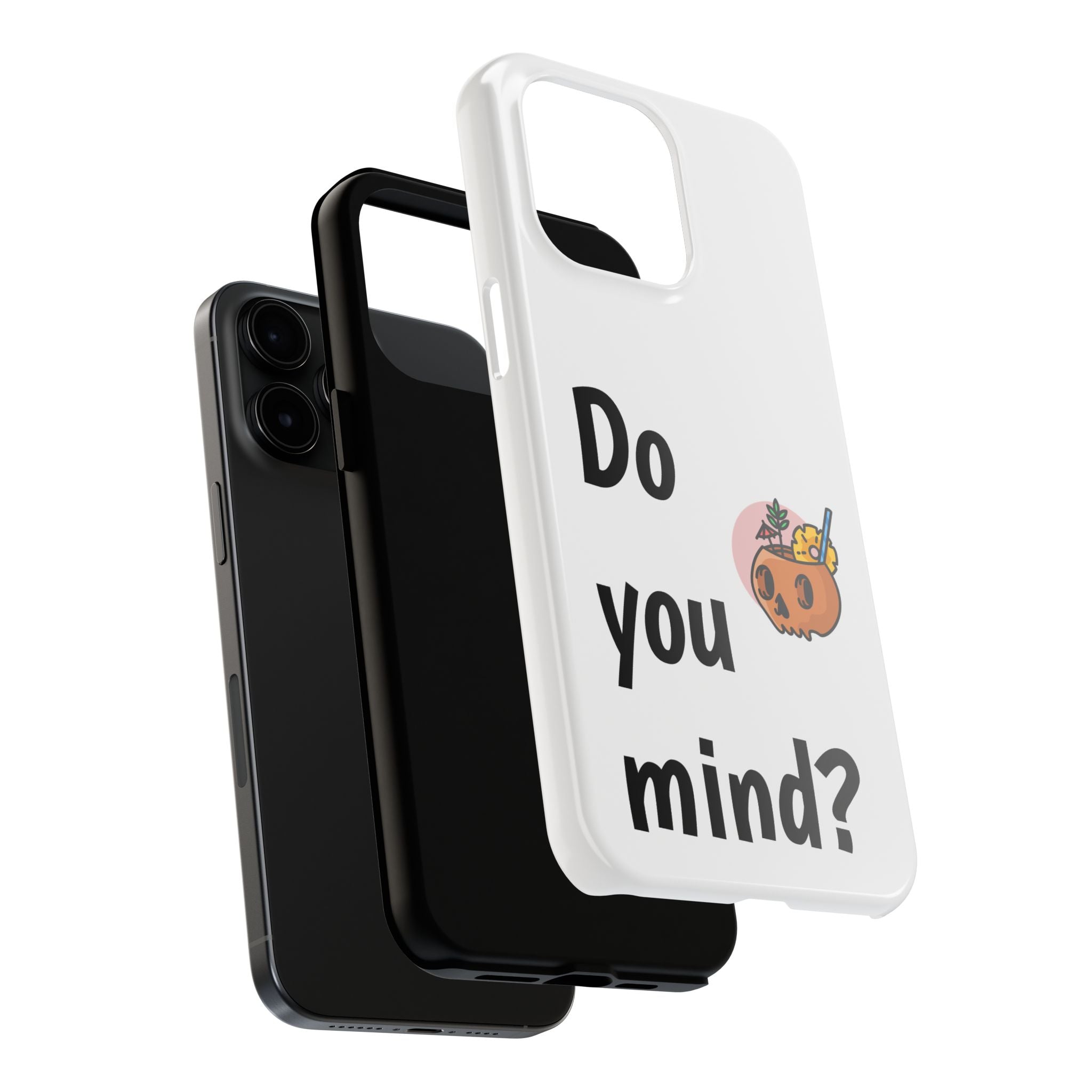 Do You Mind? Cute Halloween Ghosts Phone Case — Tough Protective iPhone Cover