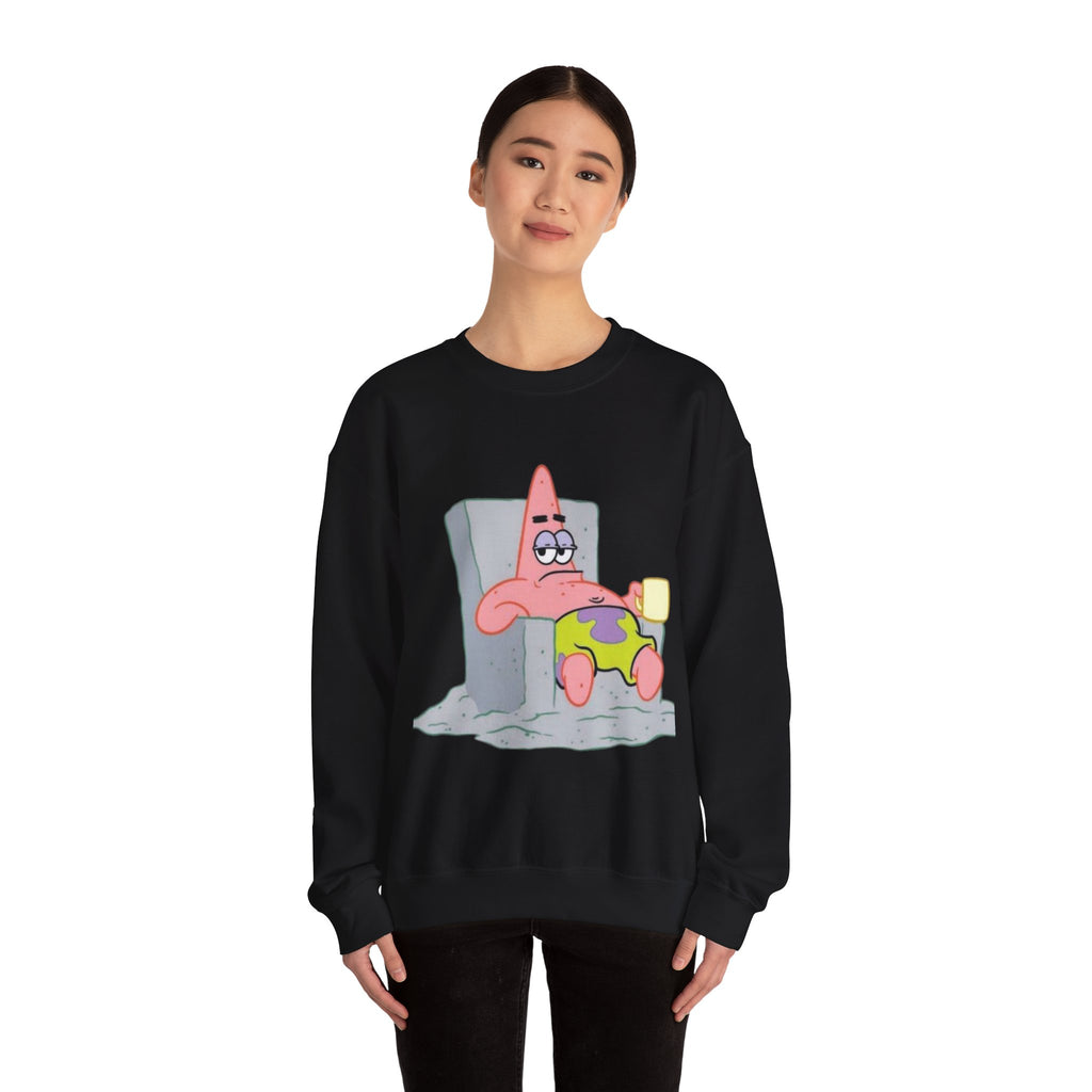 Patrick Star Lazy Morning Crewneck Sweatshirt