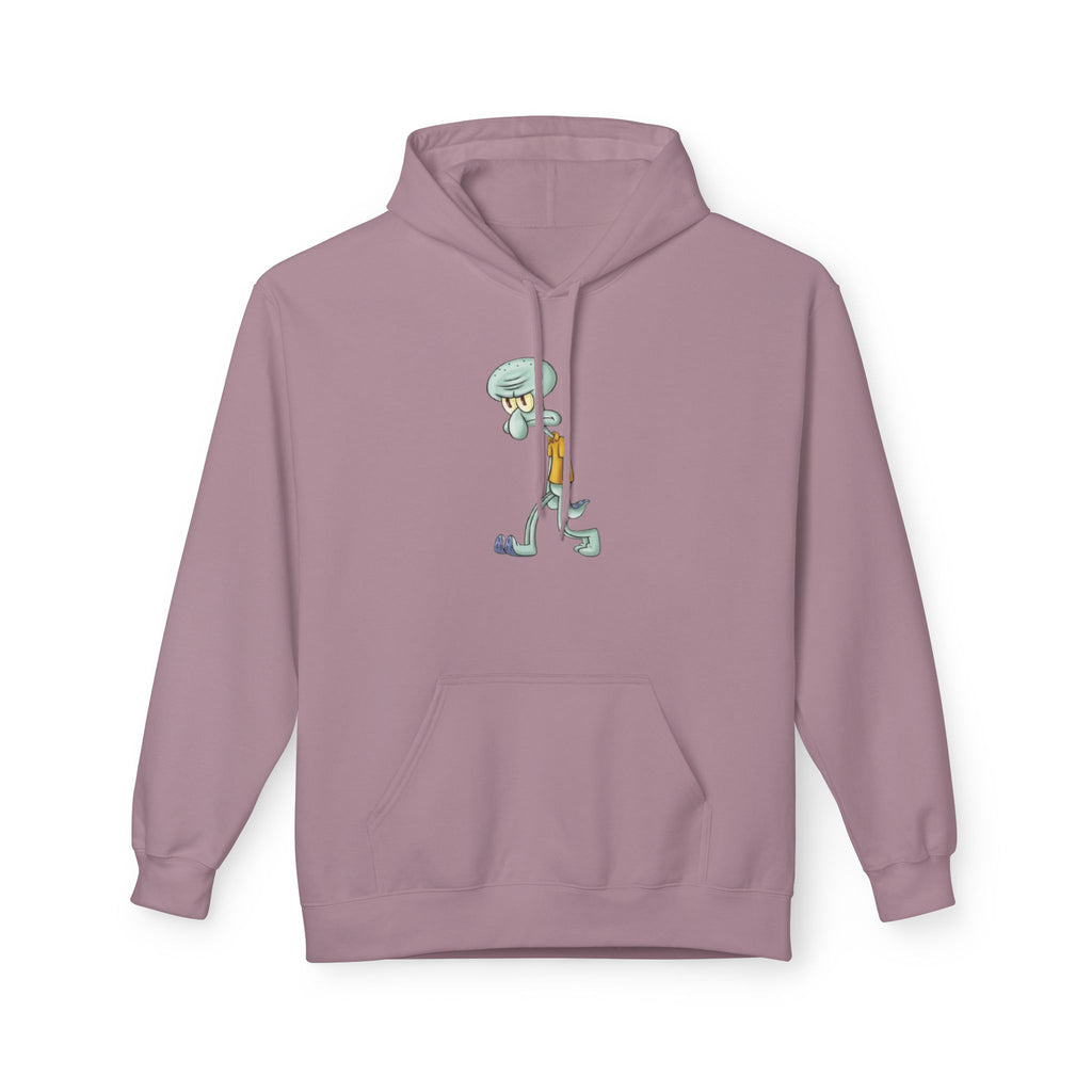 Squidward Walking Hoodie – Funny Cartoon SpongeBob Character Pullover