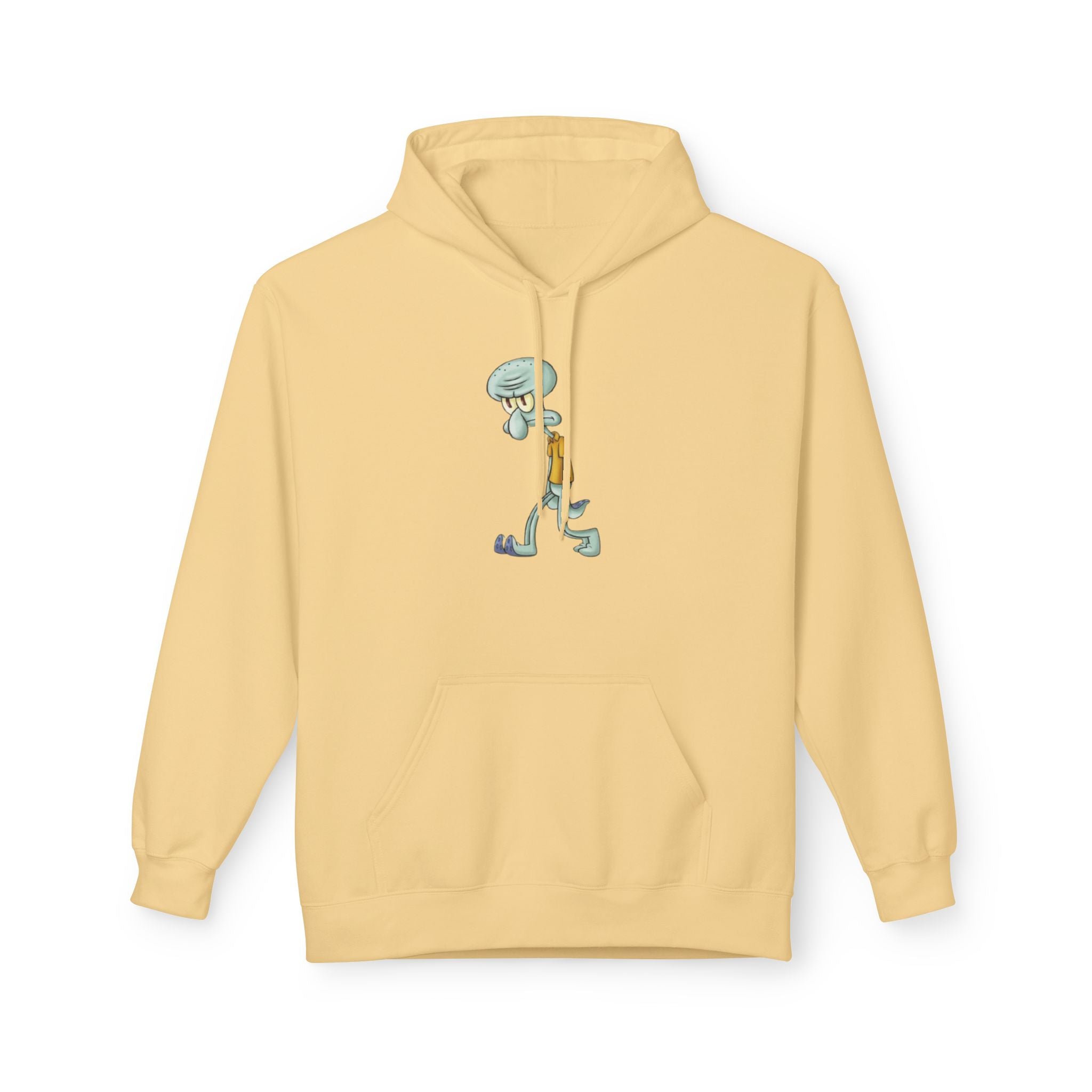 Squidward Walking Hoodie – Funny Cartoon SpongeBob Character Pullover