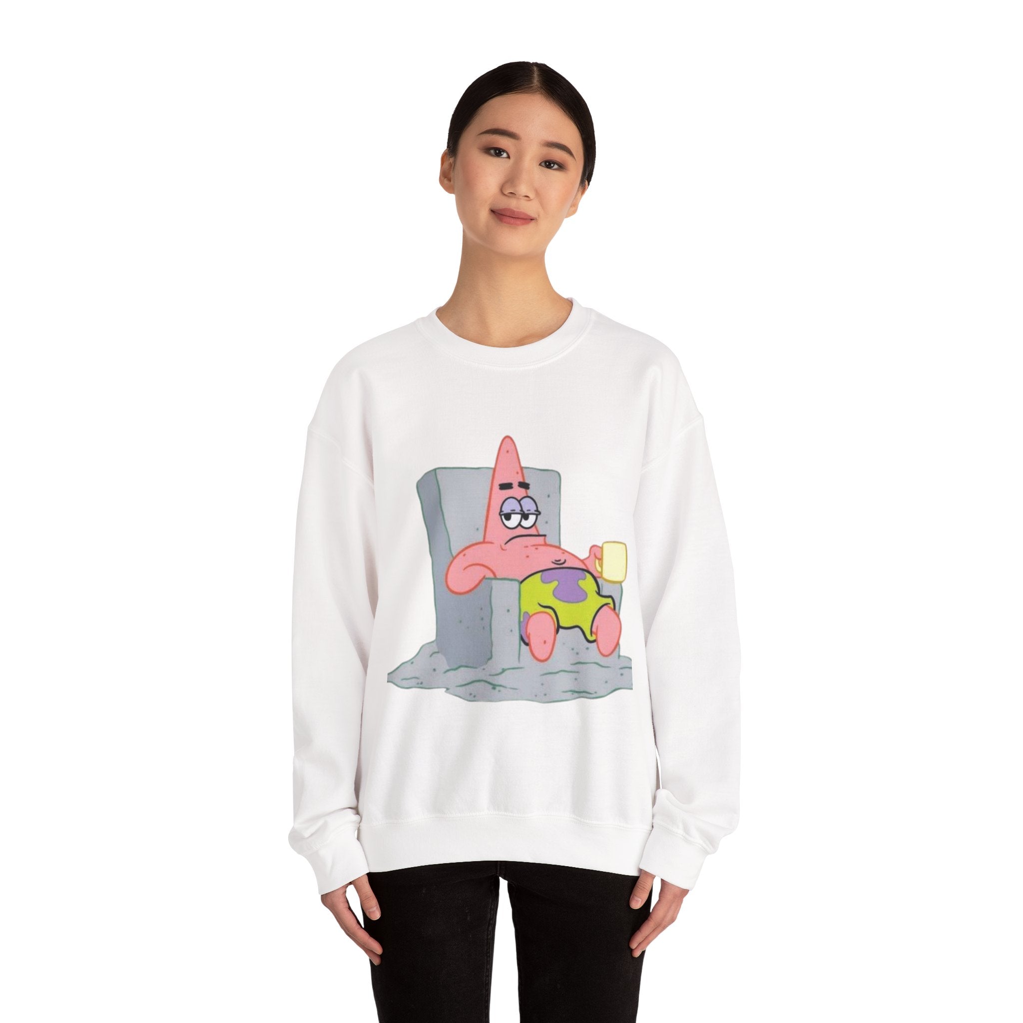 Patrick Star Lazy Morning Crewneck Sweatshirt