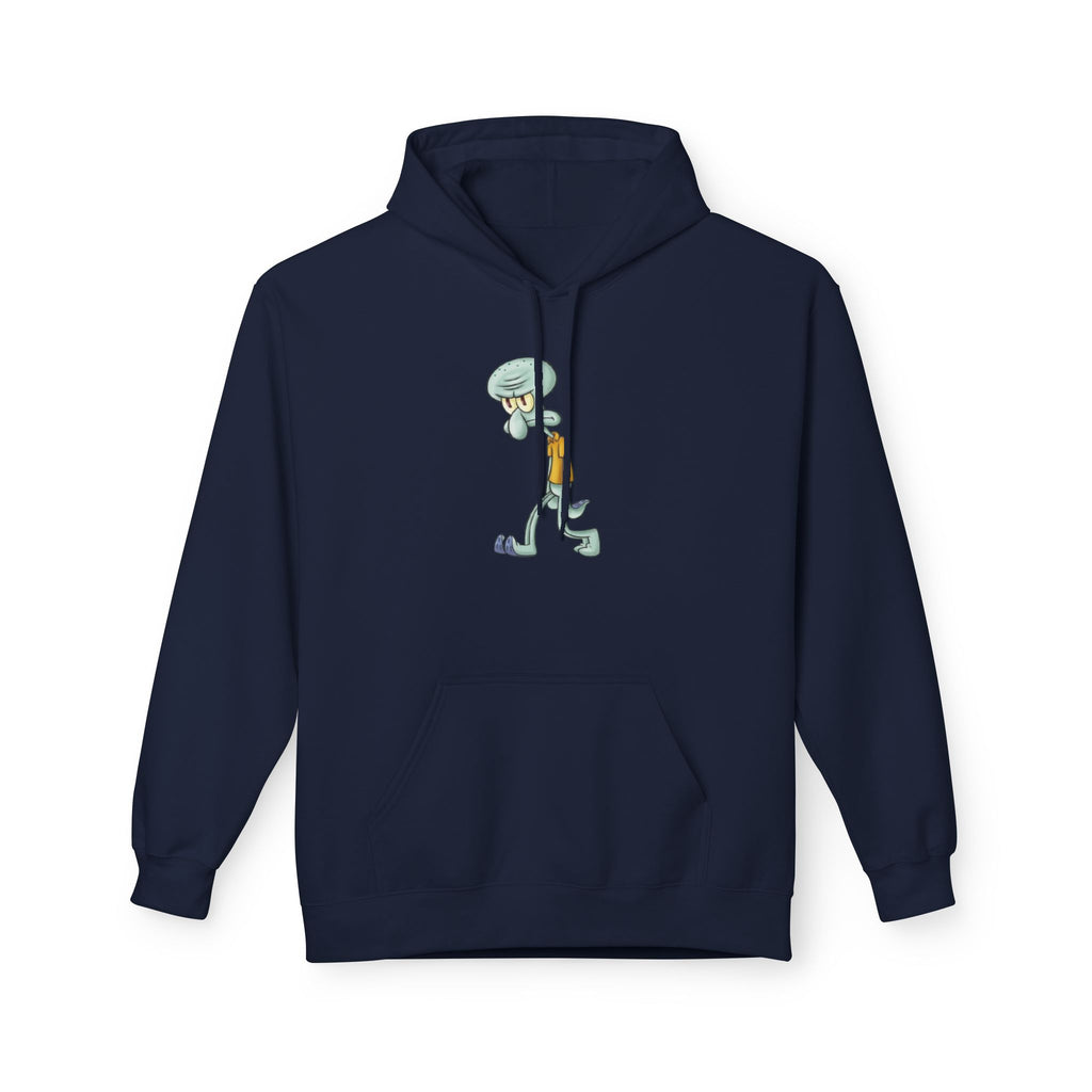 Squidward Walking Hoodie – Funny Cartoon SpongeBob Character Pullover