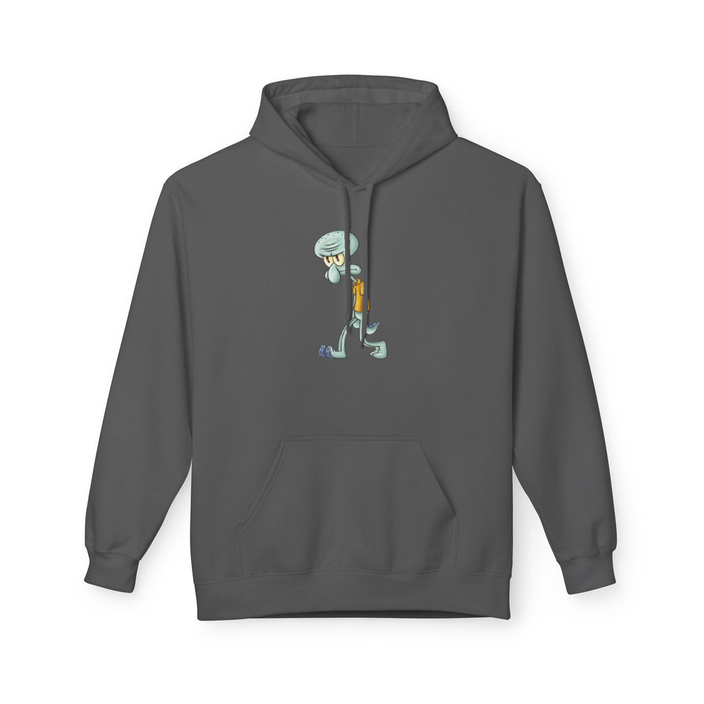 Squidward Walking Hoodie – Funny Cartoon SpongeBob Character Pullover