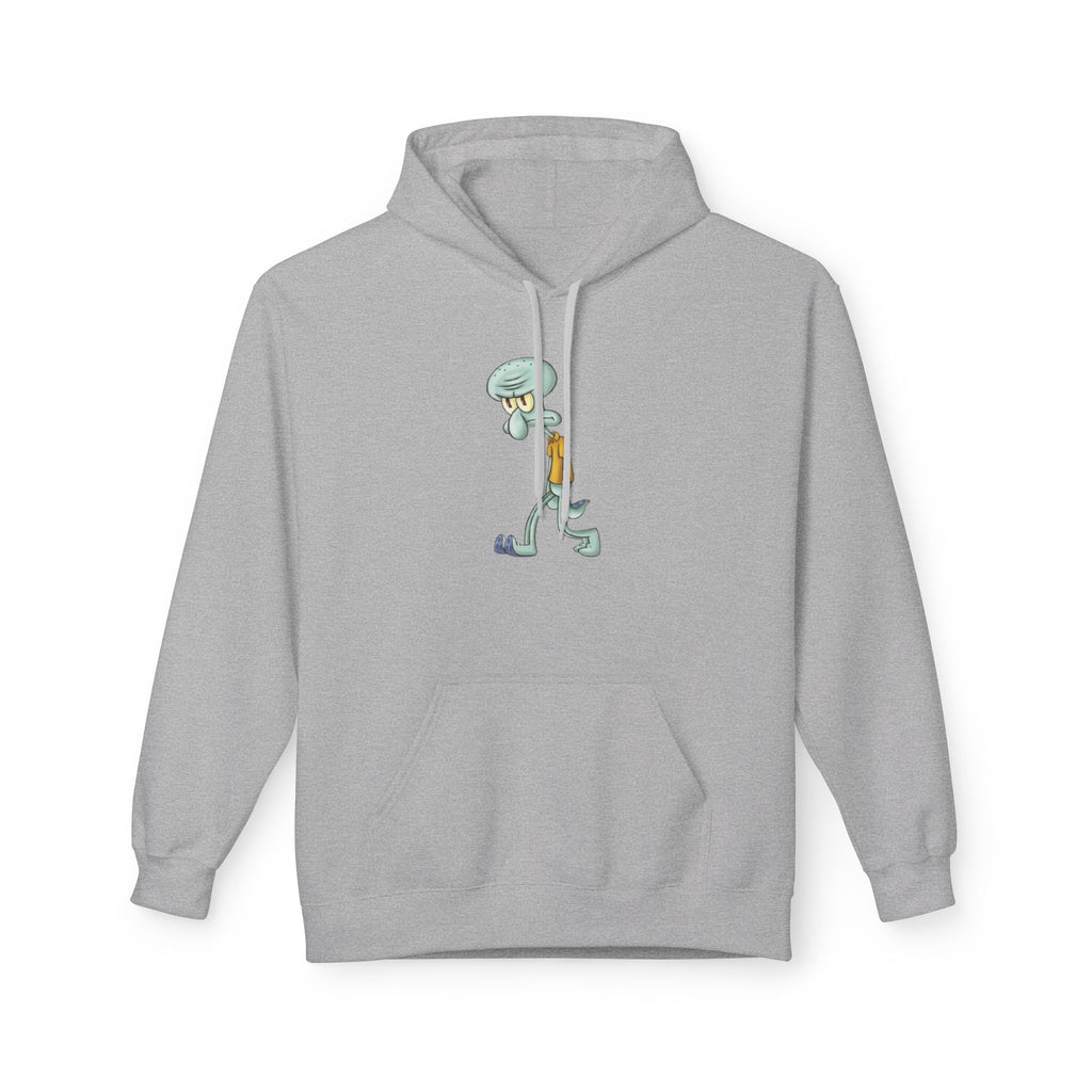 Squidward Walking Hoodie – Funny Cartoon SpongeBob Character Pullover
