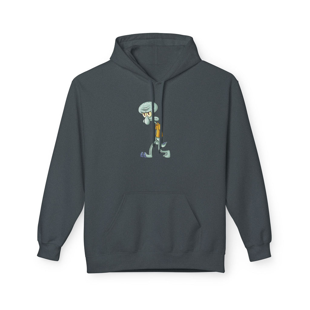 Squidward Walking Hoodie – Funny Cartoon SpongeBob Character Pullover