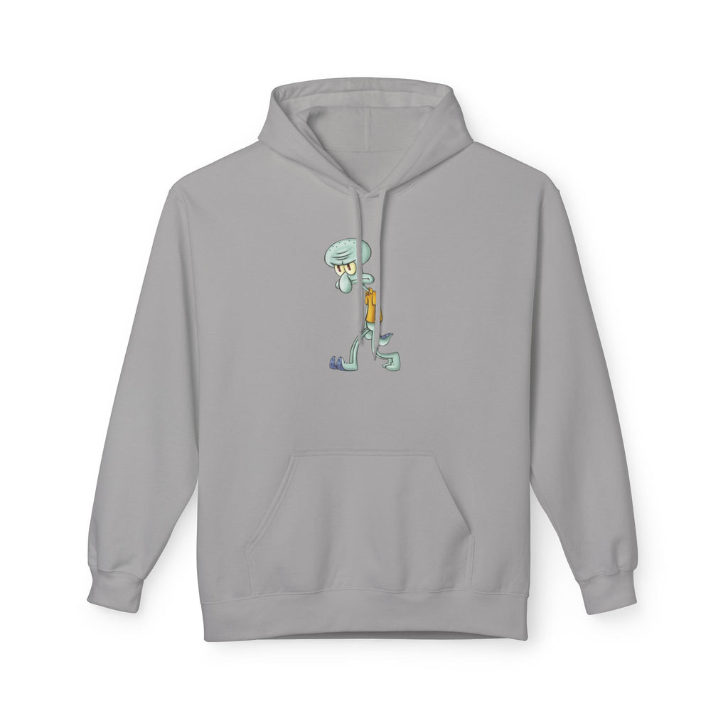 Squidward Walking Hoodie – Funny Cartoon SpongeBob Character Pullover